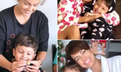 Nisha Rawal uses her son Kavish