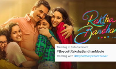 trending #BoycottRakshaBandhanMovie on Twitter