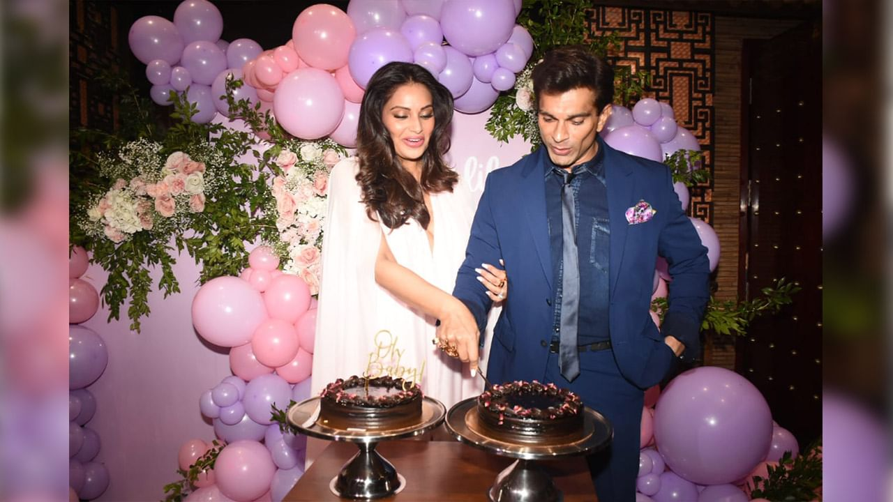 Bipasha Basu and Karan Singh celebrate their baby shower