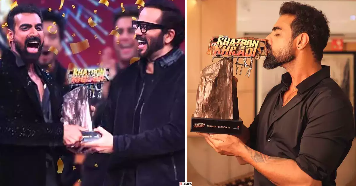 Tushar Kalia wins the show Khatron Ke Khiladi season 12;