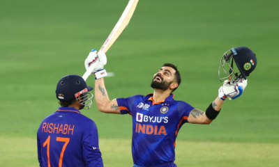Virat Kohli's 71st international century