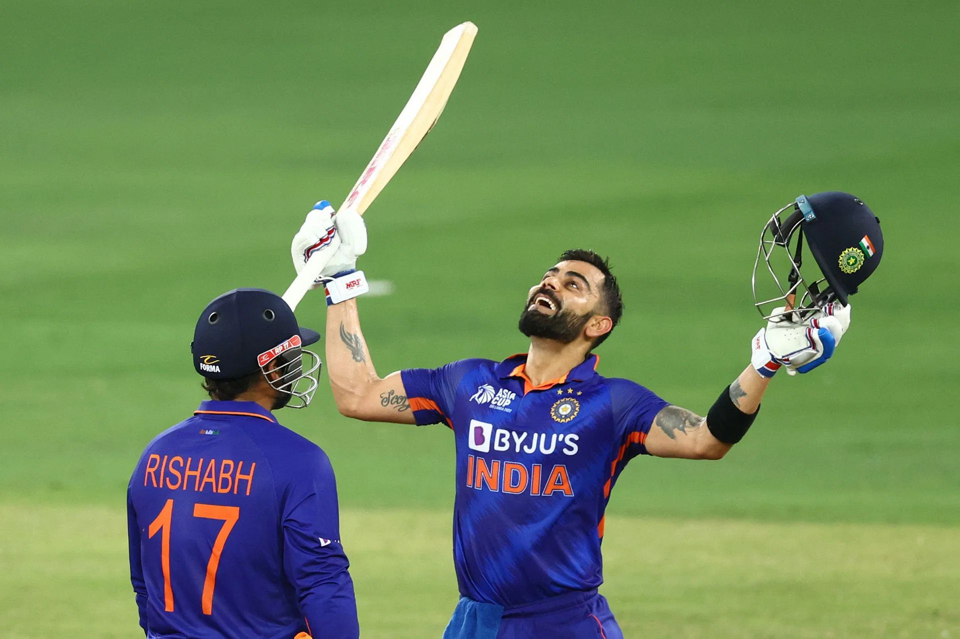 Virat Kohli's 71st international century
