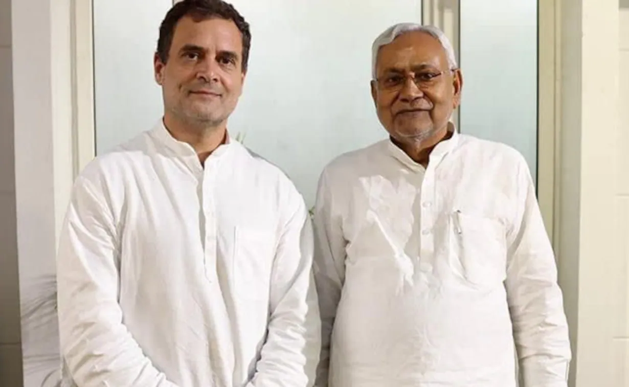 Nitish Kumar Meet Rahul Gandhi