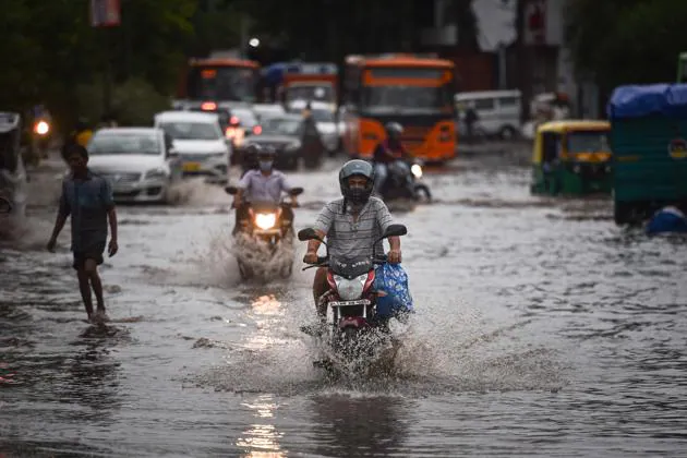 Several Delhi areas have flooded due to heavy rain