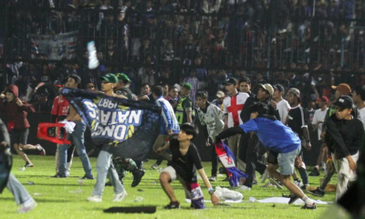 129 people were killed at a football match In Indonesia