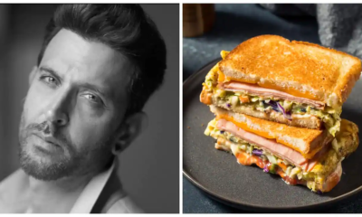 Hrithik Roshan's "Egg Sandwich"