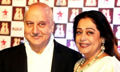 Kirron Kher and Anupam Kher