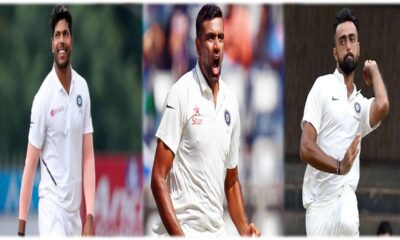 ashwin umesh yadav and unadkat vs Bangladesh