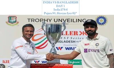 india vs bangladesh day 1 1st test kl rahul shakib
