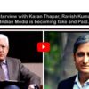 karan thapar interview with ravish kumar
