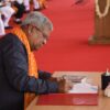 Finance Minister Kanubhai Desai on Gujarat budget