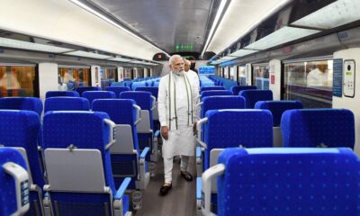 Vande Bharat Train flagged by PM Modi today