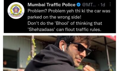 Mumbai Traffic Police funny Tweet