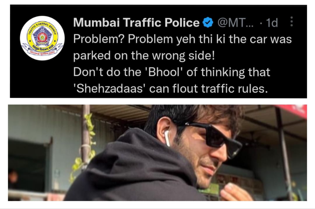 Mumbai Traffic Police funny Tweet