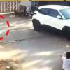 Surat car accident of small girl