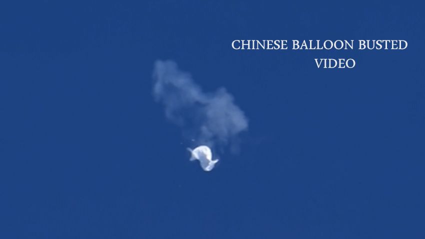 chinese spy ballon busted