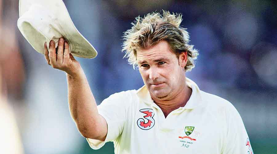 Shane Warne the legendary leg spinner