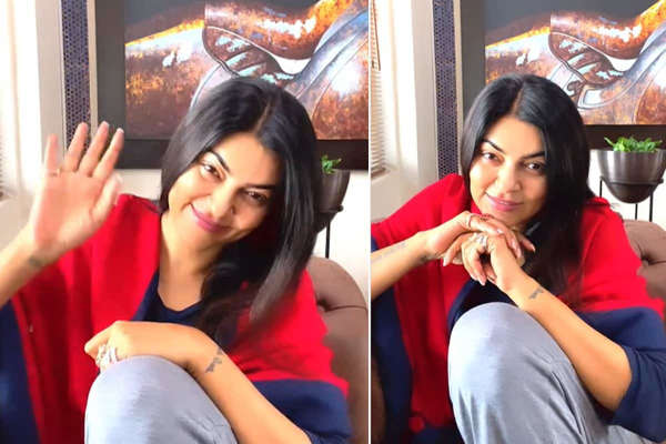 Sushmita Sen says that she had a massive heart attack