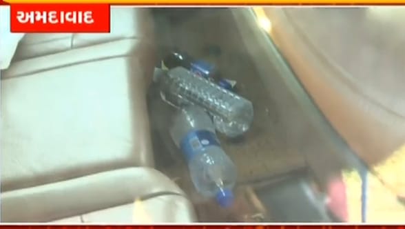 Ahmedabad car accident hit couples; Liquor bottle's were found