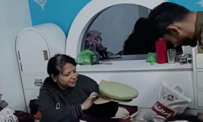 Inspector Yash Aswani cute reaction