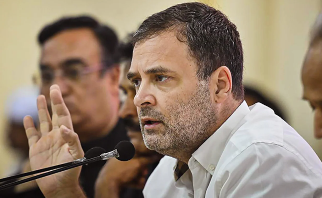 Rahul Gandhi says Democracy in India is FINISHED