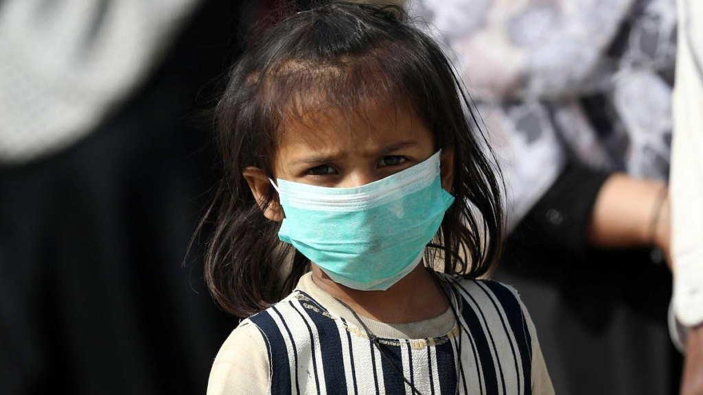 Ahmedabad coronavirus 8 month old kid on oxygen