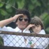 Shah Rukh Khan and Abram greet fans on Eid
