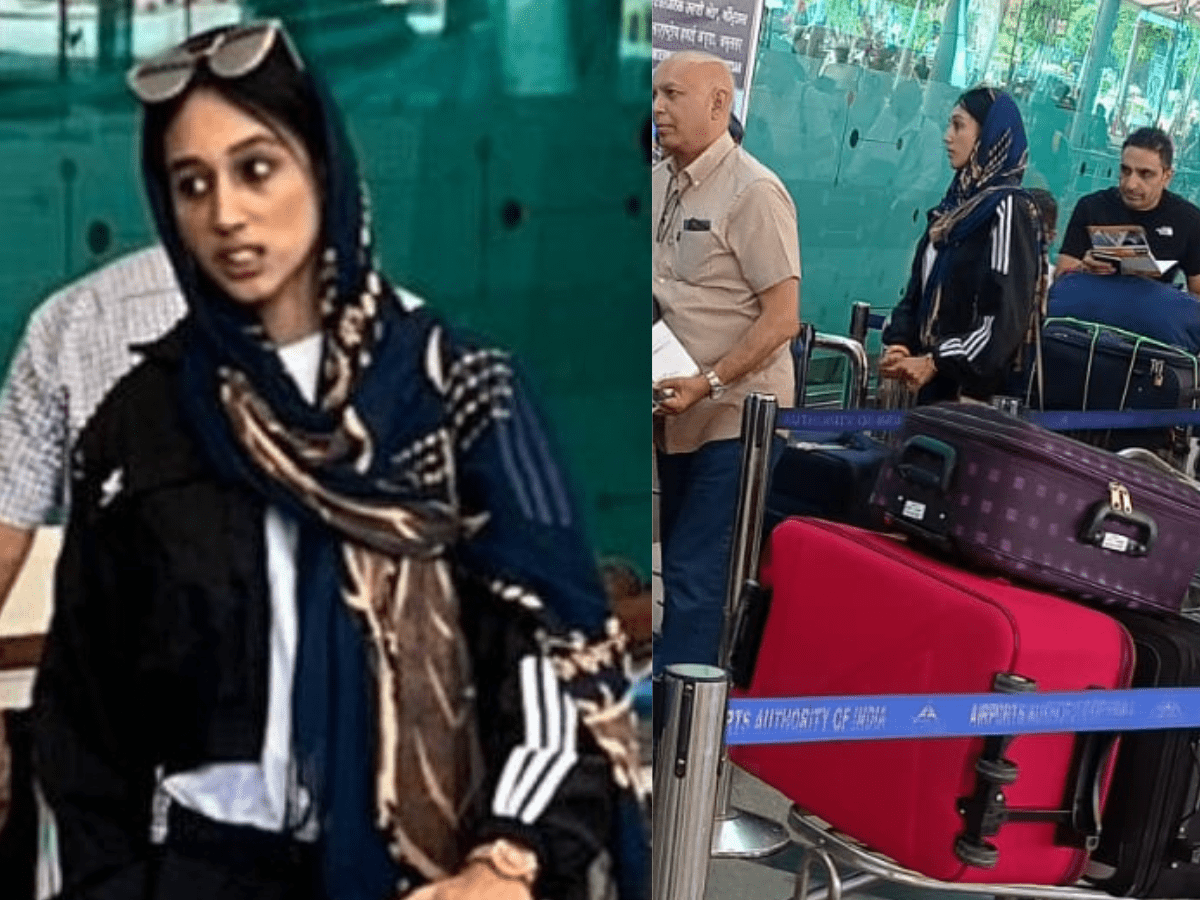 Kirandeep Kaur stopped at Amritsar airport