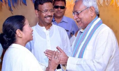 Mamata Banerjee meets Bihar CM Nitish Kumar
