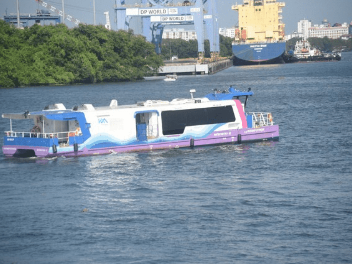 India's first water metro in Kerala