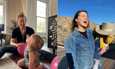 Amber Heard moved to Madrid with her daughter