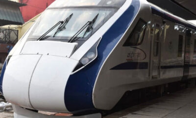 Hailstorm damaged Puri-Howrah Vande Bharat Express windscreen