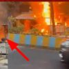 fire at a bar in Thane. Image from YouTube video Thumbnail
