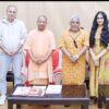 Yogi Adityanath with The Kerala Story Crew