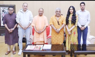 Yogi Adityanath with The Kerala Story Crew