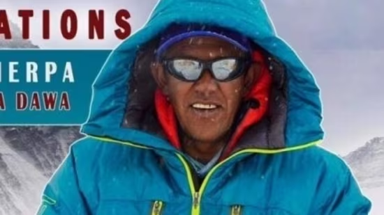 Pasang Dawa Sherpa made record of climbing the Mount Everest 26th time