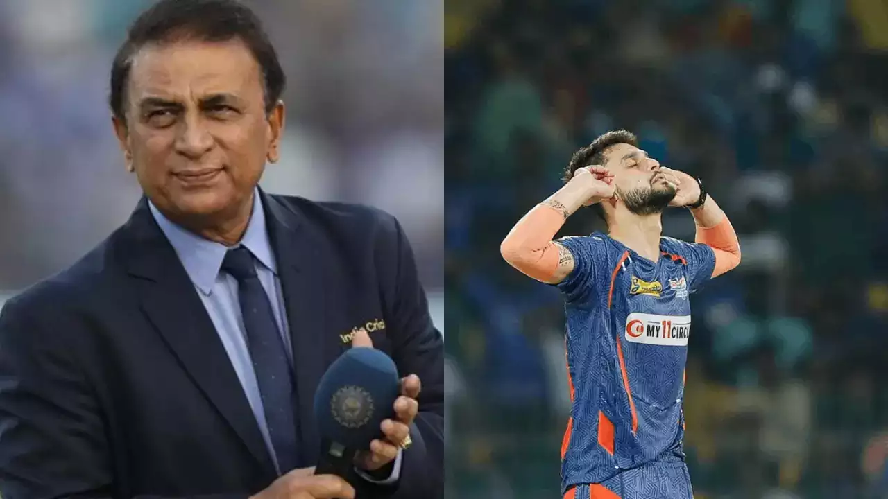 Sunil Gavaskar views on Naveen-ul-haq celebration