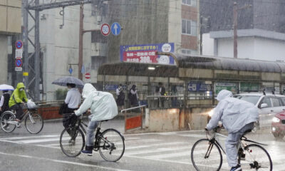 Japan struggling with Tropical Storm Mawar
