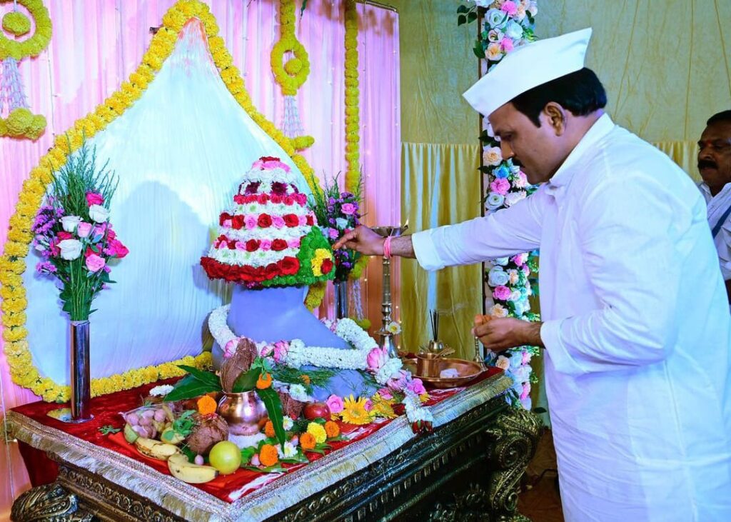 Ganesh mahurat pooja of Lalbaugcha Raja