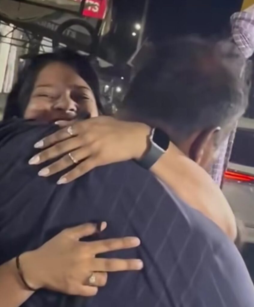 Shinu Singla surprises father