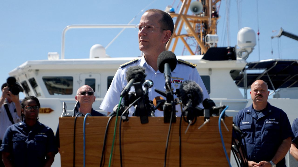 US Navy says on Titanic submersible implode