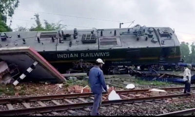 Two goods trains collided at Bankura