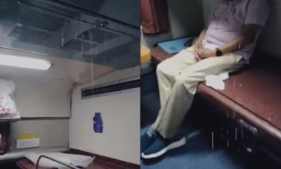 Avantika Express roof top leaks