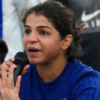 Sakshi Malik and Bajrang Punia had a talk with Anurag Thakur
