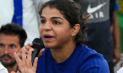 Sakshi Malik and Bajrang Punia had a talk with Anurag Thakur