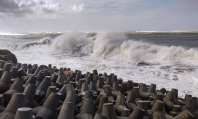Impact of cyclone Biparjoy at Marine Drive