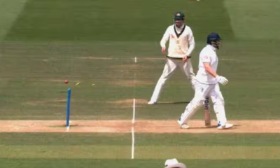 The controversial runout of Jonny Bairstow