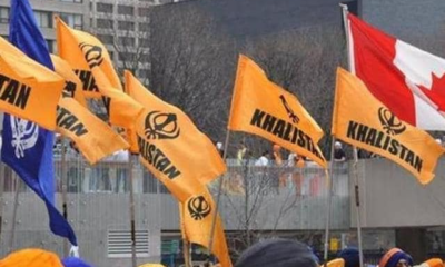 Khalistan poster in Canada