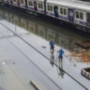 Heavy rain affects railway service in Mumbai