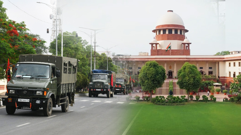 Situation in Manipur is improving says Govt to SC